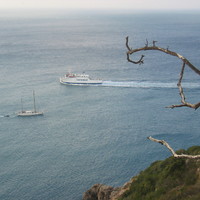 Ferry to Gilgio island &amp; boat to P.S.Stefano(Monte Argentario, Touscany Italy)