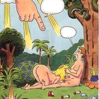 Post-a-caption for Adam &amp; Eve