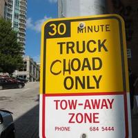 Tow-away zone