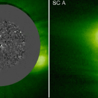 STEREO satellites film existence of solar mega-tsunamis