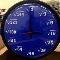 This clock is rooted
