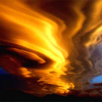 Lenticular clouds
