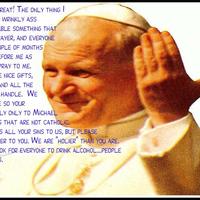 being the pope