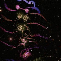 GALAXY COLLISIONS AWAKEN DORMANT BLACK HOLES