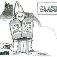 The Pope says.....