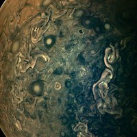 Latest NASA Juno spacecraft view of Jupiter