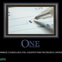 ONE MARRIAGE COUNSELOR