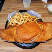 Chicken Fried Steak Burger