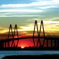 Sunset over Baytown