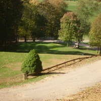 that hole is down a steep hill