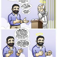 Billy Mays cartoon