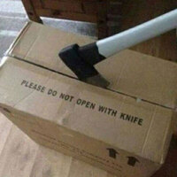 Doesn't say open carefully