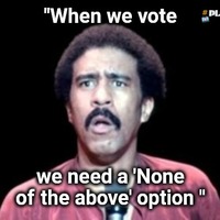 Political livestock, stop pretending you have a choice,