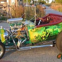 1923 Model-T,first hotrod in Poland the guy claims