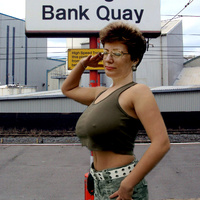 I hope the train is warmer than that station