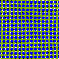 Anomalous motion illusion