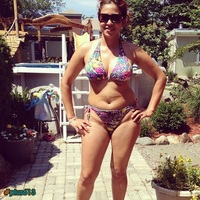 backyard bikini