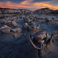 "Alien Valley Nightfall" by Juergen M Zeidler